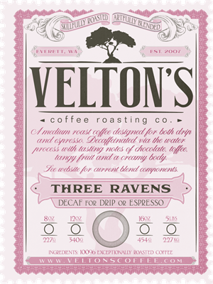 Three Ravens Blend (decaffeinated)